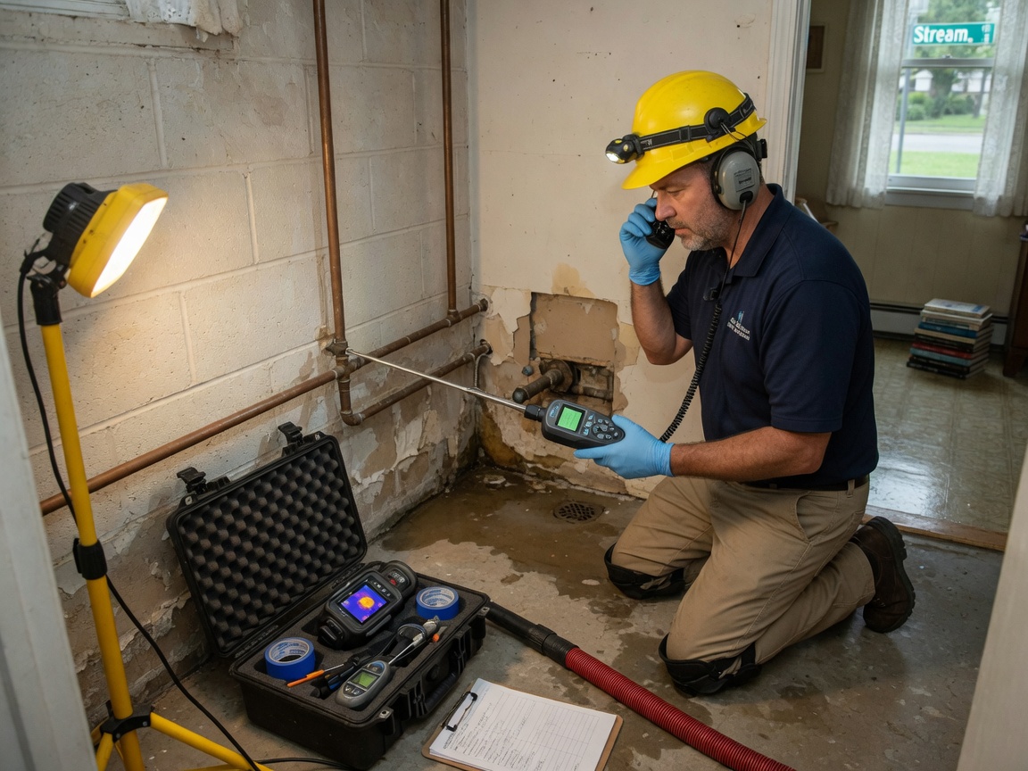 Hidden Water Leak Detection in Valley Stream, NY