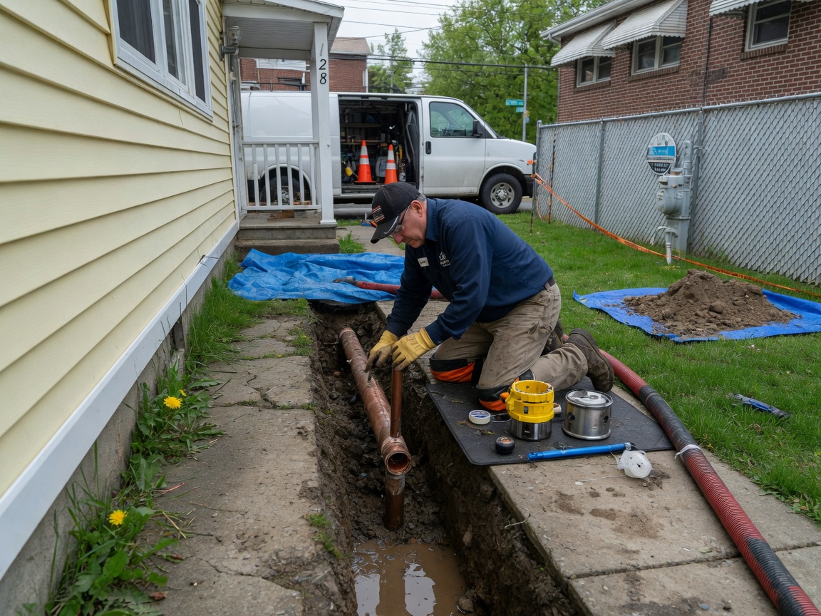 Water Line Leak Repair in Valley Stream, NY
