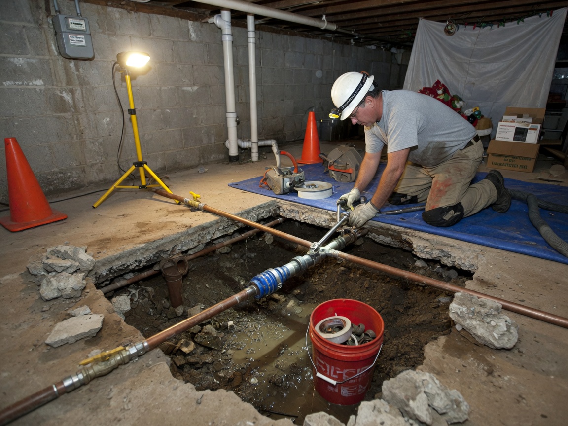 Slab Leak Repair in Village Center, NY 11580